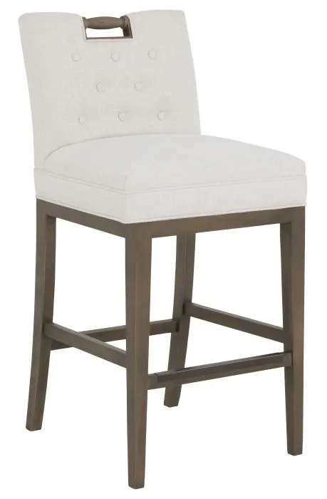 Fairfield 1232-07 Pull Short Button Back Bar Stool Fairfield 1232-07 Pull Short Button Back Bar Stool