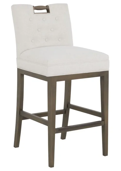 Fairfield 1232-07 Pull Short Button Back Bar Stool Fairfield 1232-07 Pull Short Button Back Bar Stool
