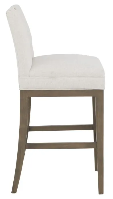 Fairfield 1232-07 Pull Short Button Back Bar Stool Fairfield 1232-07 Pull Short Button Back Bar Stool