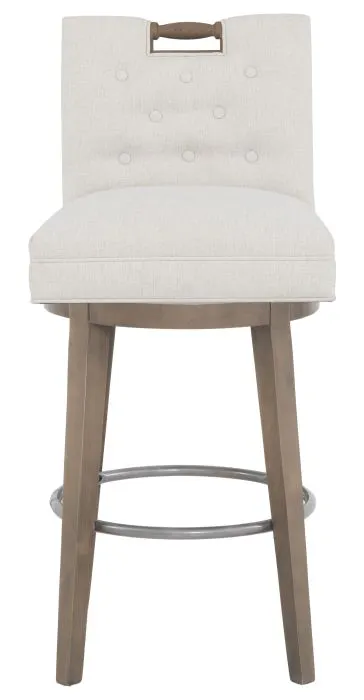 Fairfield 1232-08 Pull Short Button Back Swivel Bar Stool Fairfield 1232-08 Pull Short Button Back Swivel Bar Stool