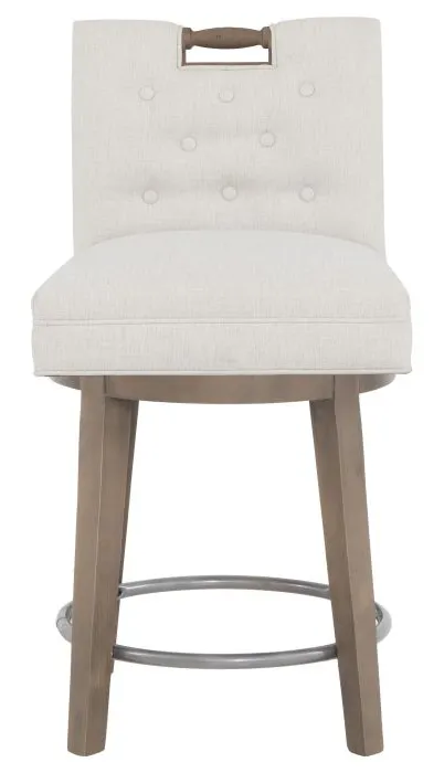 Fairfield 1232-C8 Pull Short Button Back Swivel Counter Stool Fairfield 1232-C8 Pull Short Button Back Swivel Counter Stool
