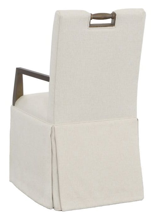 Fairfield 1233-04 Pull Short Button Back Skirted Arm Chair Fairfield 1233-04 Pull Short Button Back Skirted Arm Chair