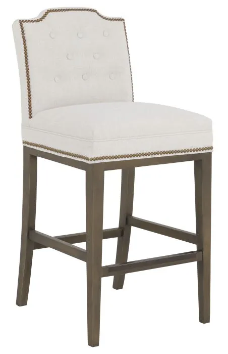 Fairfield 1242-07 Empire Short Back Bar Stool Fairfield 1242-07 Empire Short Back Bar Stool