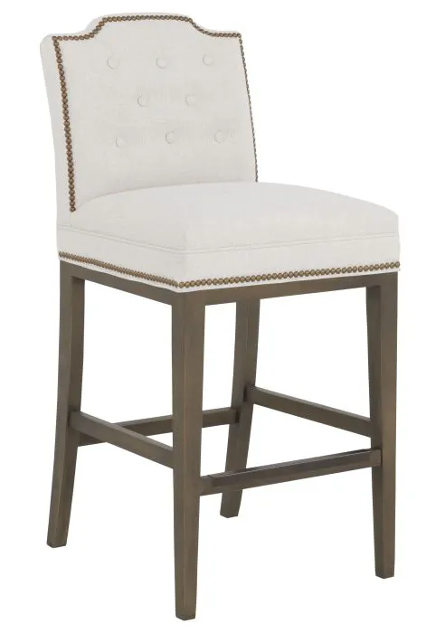 Fairfield 1242-07 Empire Short Back Bar Stool Fairfield 1242-07 Empire Short Back Bar Stool