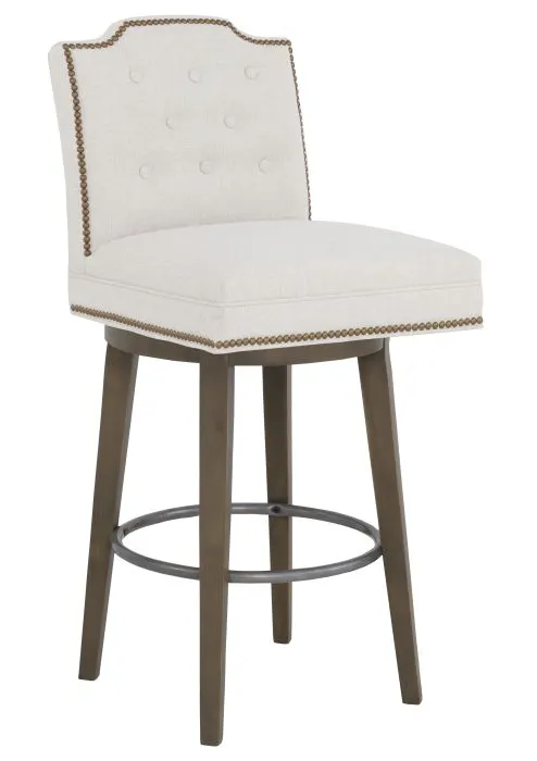 Fairfield 1242-08 Empire Short Back Swivel Bar Stool Fairfield 1242-08 Empire Short Back Swivel Bar Stool