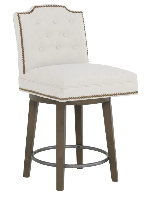 Fairfield 1242-C8 Empire Short Back Swivel Counter Stool Fairfield 1242-C8 Empire Short Back Swivel Counter Stool