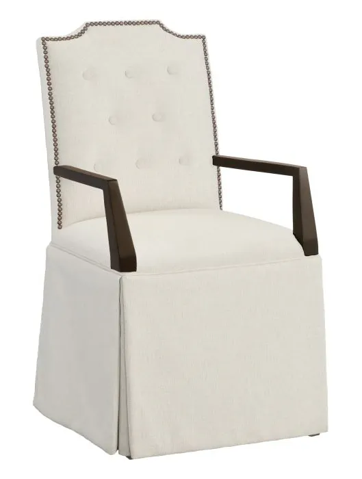 Fairfield 1243-04-T Empire Button Back Skirted Arm Chair Fairfield 1243-04-T Empire Button Back Skirted Arm Chair