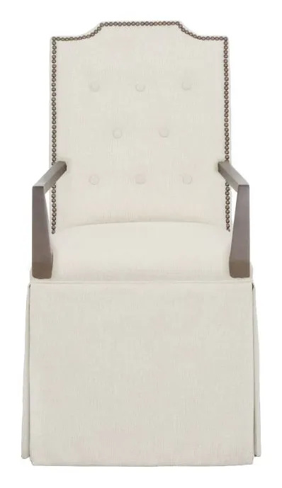 Fairfield 1243-04-T Empire Button Back Skirted Arm Chair Fairfield 1243-04-T Empire Button Back Skirted Arm Chair