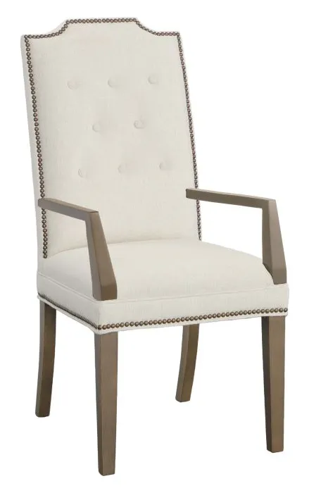 Fairfield 1246-04 Empire Tall Button Back Arm Chair Fairfield 1246-04 Empire Tall Button Back Arm Chair