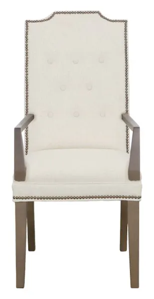 Fairfield 1246-04 Empire Tall Button Back Arm Chair Fairfield 1246-04 Empire Tall Button Back Arm Chair