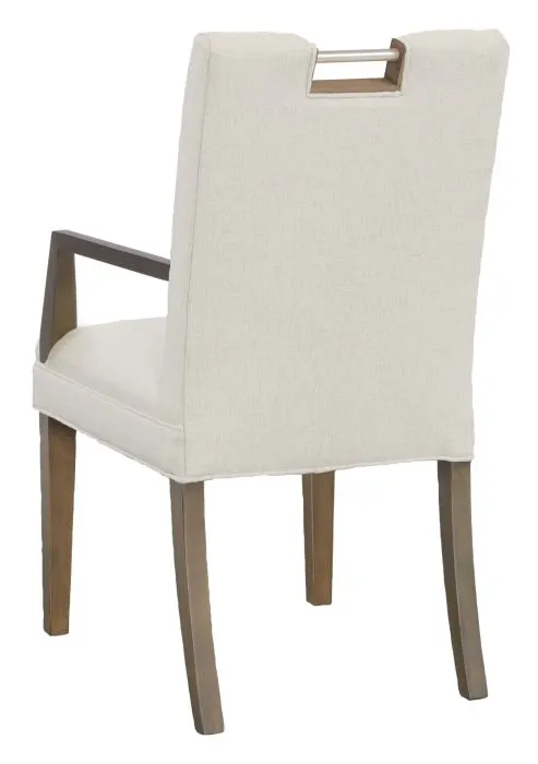 Fairfield 1260-04 Nickel Metal Pull Short Back Arm Chair Fairfield 1260-04 Nickel Metal Pull Short Back Arm Chair