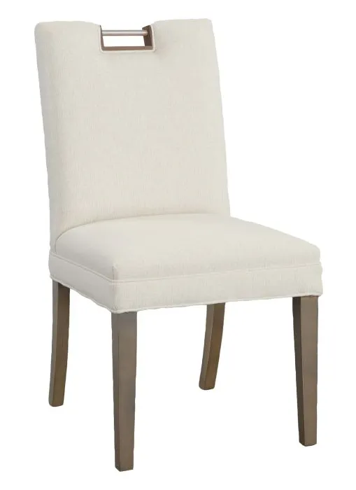 Fairfield 1260-05 Nickel Metal Pull Short Back Side Chair Fairfield 1260-05 Nickel Metal Pull Short Back Side Chair