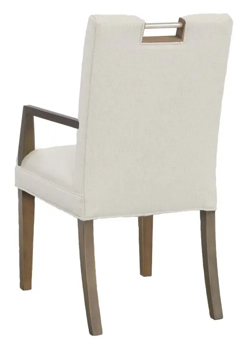 Fairfield 1262-04 Nickel Metal Pull Short Button Back Arm Chair Fairfield 1262-04 Nickel Metal Pull Short Button Back Arm Chair