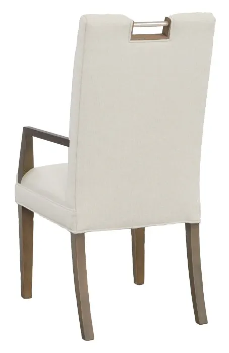 Fairfield 1264-04 Nickel Metal Pull Tall Back Arm Chair Fairfield 1264-04 Nickel Metal Pull Tall Back Arm Chair