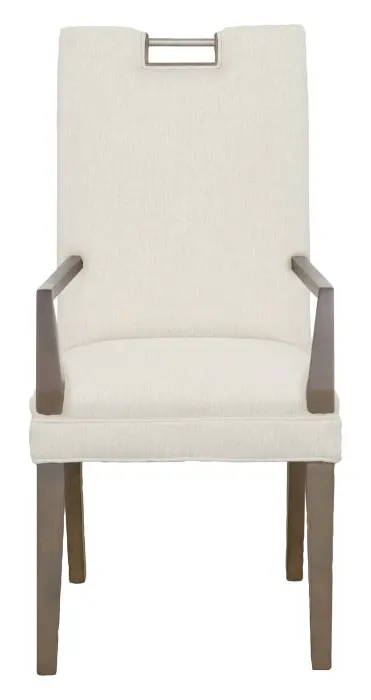 Fairfield 1264-04 Nickel Metal Pull Tall Back Arm Chair Fairfield 1264-04 Nickel Metal Pull Tall Back Arm Chair