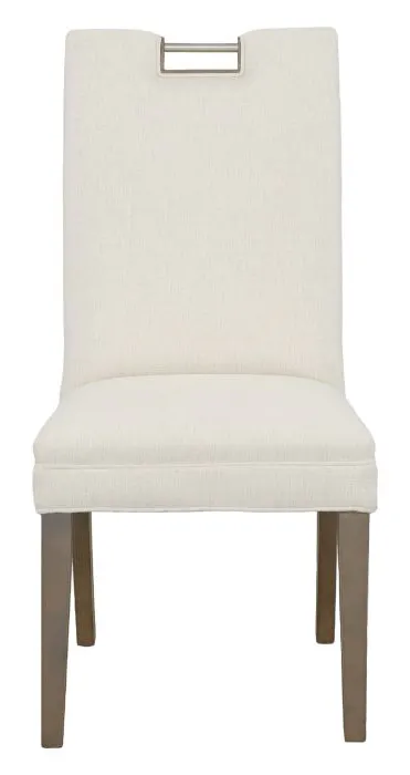 Fairfield 1264-05 Nickel Metal Pull Tall Back Side Chair Fairfield 1264-05 Nickel Metal Pull Tall Back Side Chair