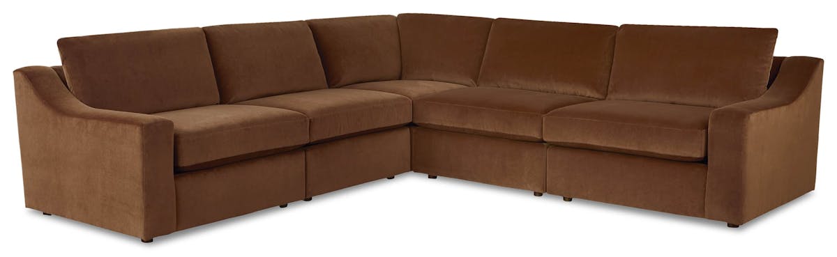 Bassett Furniture 2776-LSECT Blake Slope Arm Modular L-Shaped Sectional Bassett Furniture 2776-LSECT Blake Slope Arm Modular L-Shaped Sectional