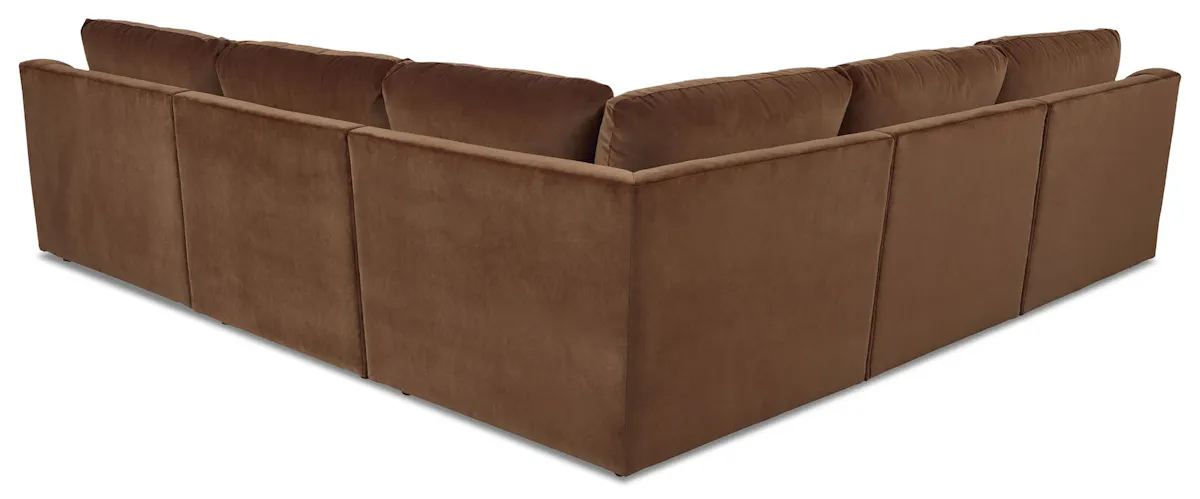 Bassett Furniture 2776-LSECT Blake Slope Arm Modular L-Shaped Sectional Bassett Furniture 2776-LSECT Blake Slope Arm Modular L-Shaped Sectional