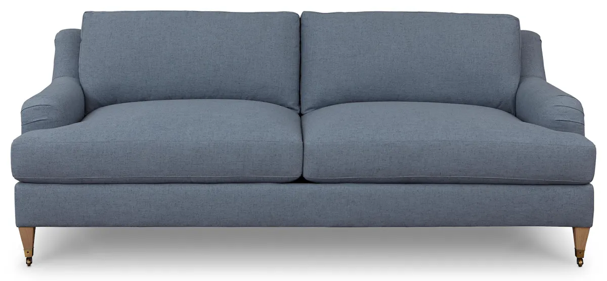 Bassett Furniture 2914-62 Stockten English Arm Two Cushion Sofa Bassett Furniture 2914-62 Stockten English Arm Two Cushion Sofa