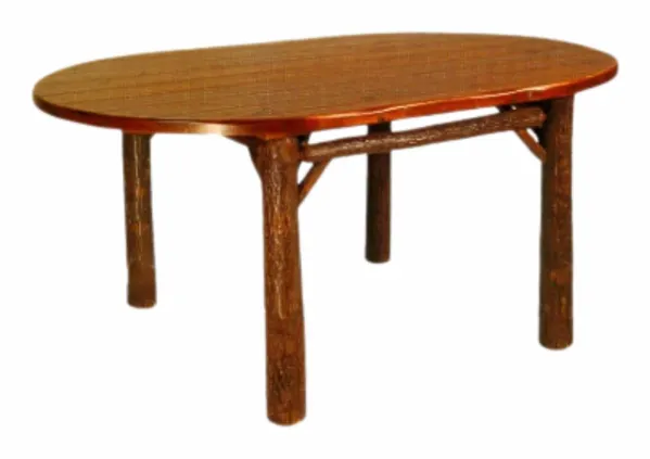 Old Hickory Furniture TB1906-OV-84 42 x 84 Old Faithful Dining Table Oval Old Hickory Furniture TB1906-OV-84 42 x 84 Old Faithful Dining Table Oval