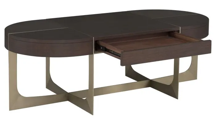 Fairfield 6360-13 Libby Langdon Goddard Oval Cocktail Table Fairfield 6360-13 Libby Langdon Goddard Oval Cocktail Table