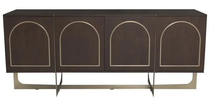 Fairfield 6360-17 Libby Langdon Goddard Four Door Credenza Fairfield 6360-17 Libby Langdon Goddard Four Door Credenza