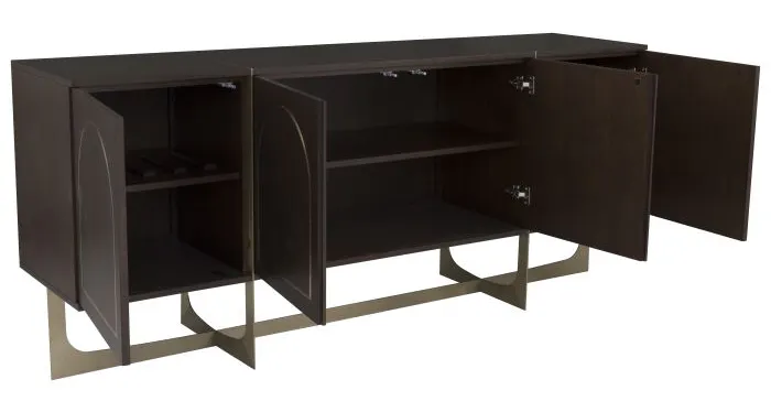 Fairfield 6360-17 Libby Langdon Goddard Four Door Credenza Fairfield 6360-17 Libby Langdon Goddard Four Door Credenza