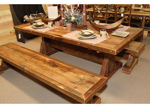 Green Gables Furniture 7009 Stony Brooke Trestle Table 10 ft