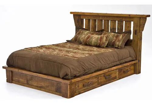 Green Gables Furniture 7446 Stony Brooke Royal Timber’s Platform Twin Bed