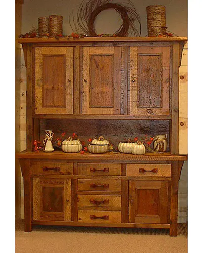 Green Gables Furniture 7721 Stony Brooke 3 Door Hutch With Panel Doors And 6 Drawers Green Gables Furniture 7721 Stony Brooke 3 Door Hutch With Panel Doors And 6 Drawers
