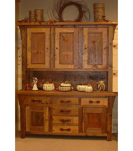 Green Gables Furniture 7721 Stony Brooke 3 Door Hutch With Panel Doors And 6 Drawers Green Gables Furniture 7721 Stony Brooke 3 Door Hutch With Panel Doors And 6 Drawers