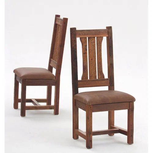 Green Gables Furniture 7850 Stony Brooke Side Chair With Leather Seat
