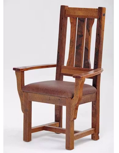 Green Gables Furniture 7851-W Stony Brooke Arm Chair With Wood Seat