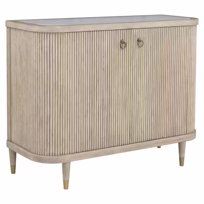 Fairfield 8030-82 Everett Two Door Demilune Credenza Fairfield 8030-82 Everett Two Door Demilune Credenza