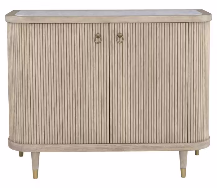 Fairfield 8030-82 Everett Two Door Demilune Credenza Fairfield 8030-82 Everett Two Door Demilune Credenza