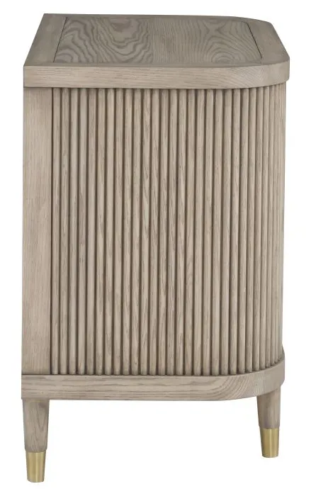 Fairfield 8030-BS Everett Demilune Nightstand Fairfield 8030-BS Everett Demilune Nightstand