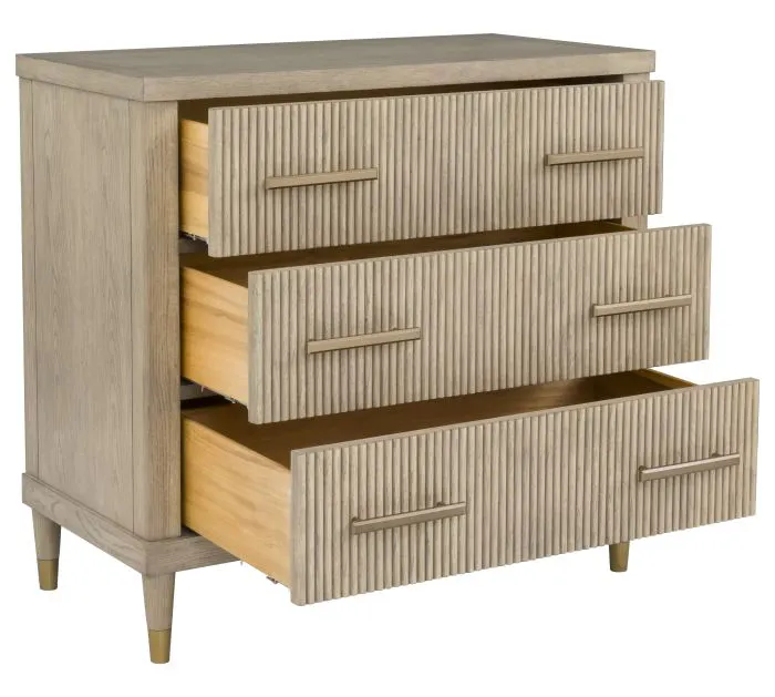 Fairfield 8030-CH Everett Three Drawer Chest Fairfield 8030-CH Everett Three Drawer Chest