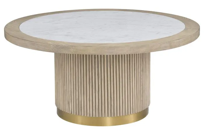 Fairfield M030-CK-T Everett Large Round Bunching Cocktail Table Fairfield M030-CK-T Everett Large Round Bunching Cocktail Table