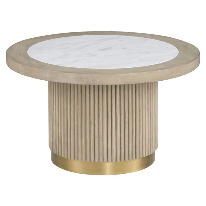 Fairfield 8030-CT-T Everett Small Round Bunching Cocktail Table
