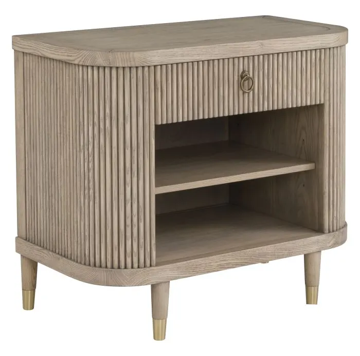 Fairfield 8030-SN Everett Demilune Nightstand Fairfield 8030-SN Everett Demilune Nightstand