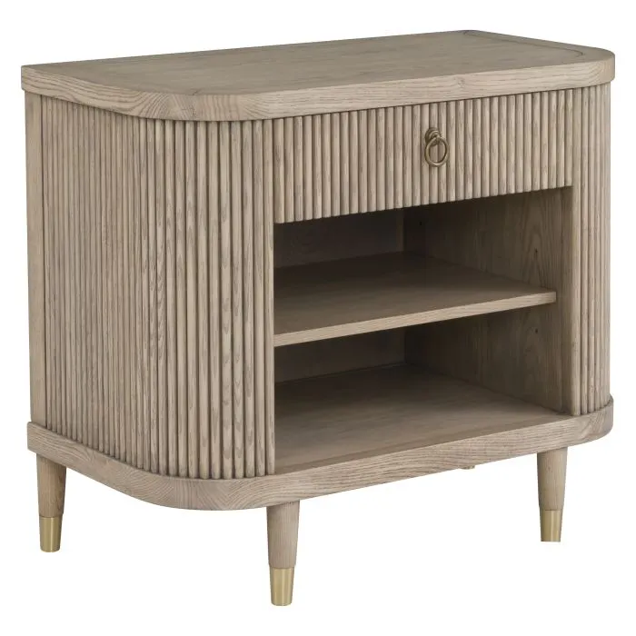 Fairfield 8030-SN Everett Demilune Nightstand Fairfield 8030-SN Everett Demilune Nightstand