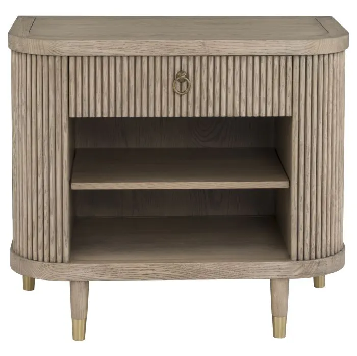 Fairfield 8030-SN Everett Demilune Nightstand Fairfield 8030-SN Everett Demilune Nightstand