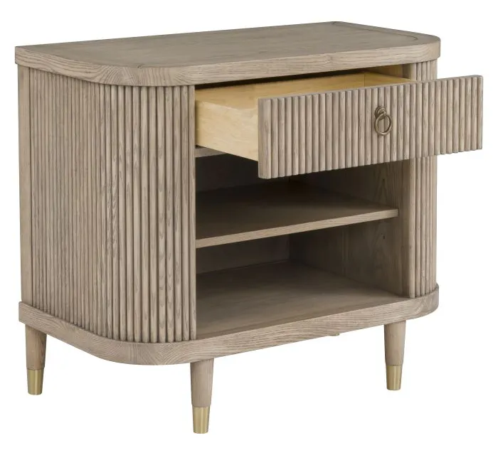 Fairfield 8030-SN Everett Demilune Nightstand Fairfield 8030-SN Everett Demilune Nightstand