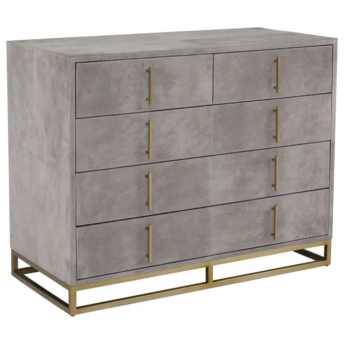 Fairfield 8042-AC Hyde Five Drawer Chest