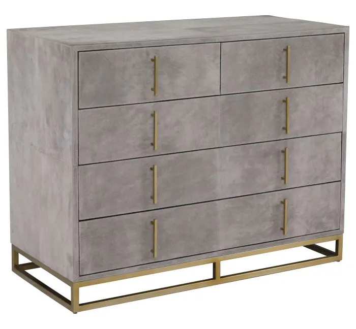 Fairfield 8042-AC Hyde Five Drawer Chest Fairfield 8042-AC Hyde Five Drawer Chest