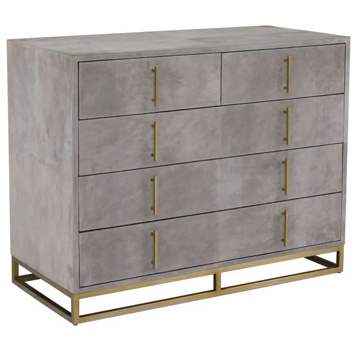 Fairfield 8042-AC Hyde Five Drawer Chest Fairfield 8042-AC Hyde Five Drawer Chest