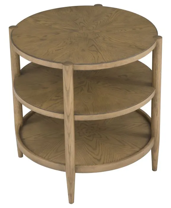Fairfield 8057-19-S Maxwell Round End Table Fairfield 8057-19-S Maxwell Round End Table