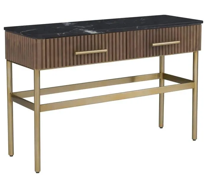 Fairfield 8071-99-T Dimitri Two Drawer Rectangular Console Fairfield 8071-99-T Dimitri Two Drawer Rectangular Console