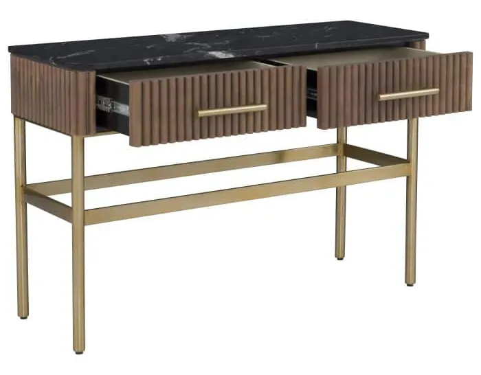 Fairfield 8071-99-T Dimitri Two Drawer Rectangular Console Fairfield 8071-99-T Dimitri Two Drawer Rectangular Console