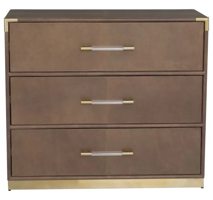 Fairfield 8071-CH Dimitri Three Drawer Chest Fairfield 8071-CH Dimitri Three Drawer Chest
